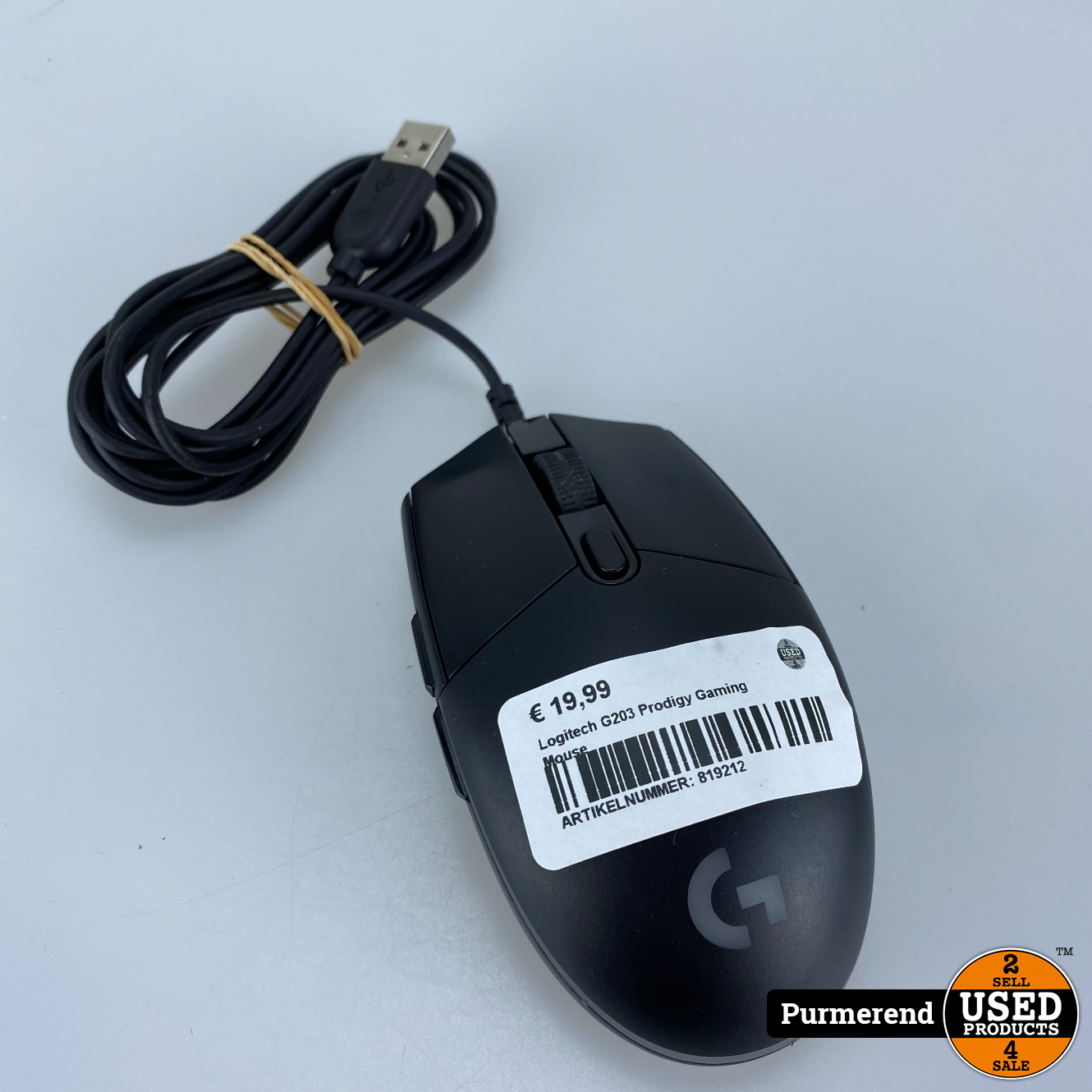 Logitech G203 Prodigy Gaming Mouse - Used Products Purmerend