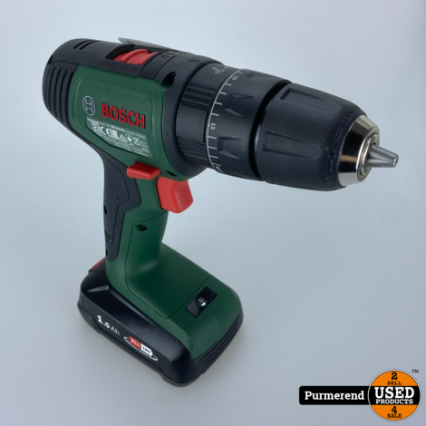 Bosch accuboormachine UniversalDrill 18 + 2 accu's en oplader