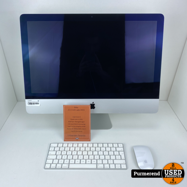 Lightningケーブル1本Apple iMac 21.5-inch, Late 2015 - Macデスクトップ