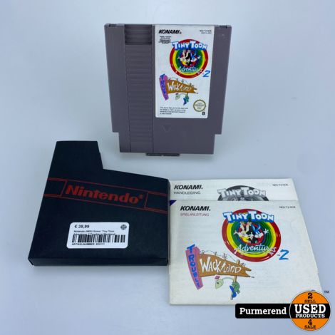 Nintendo (NES) Game: Tiny Toon Adventures 2 Trouble in Wackland