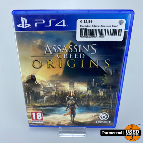Playstation 4 Game: Assassin's Creed Origins