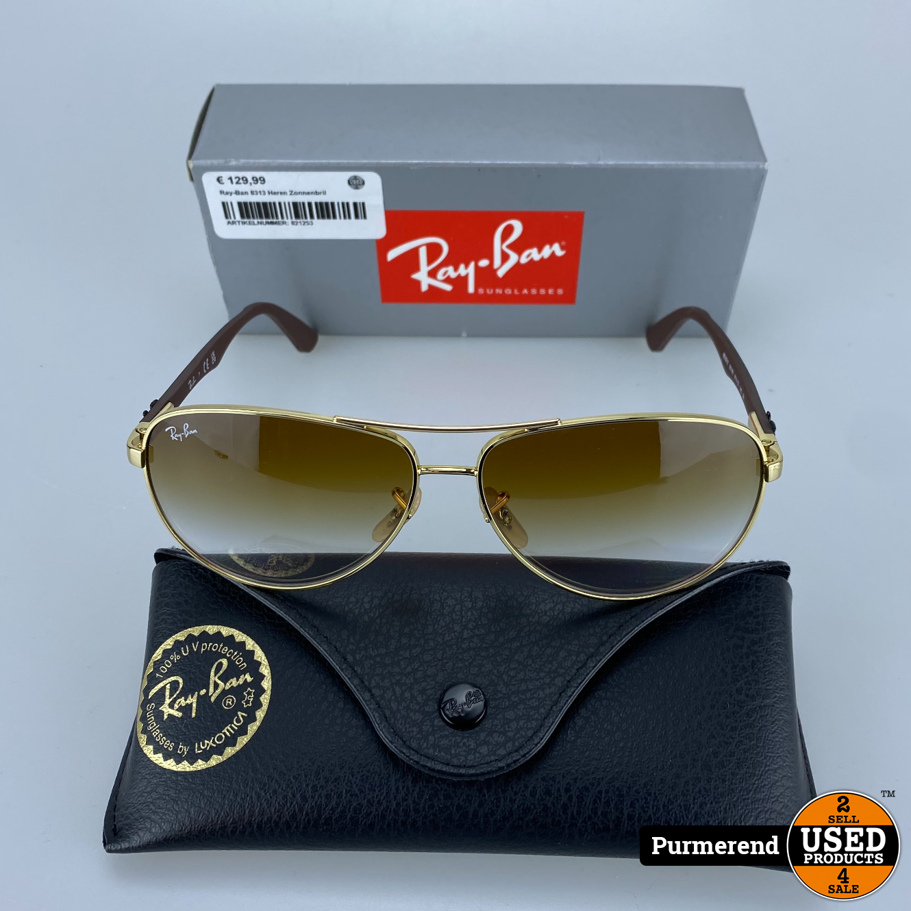 Ray-Ban Heren Zonnenbril - Used
