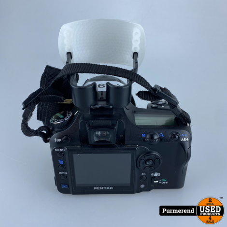 Pentax K100D DSLR Camera + 18-55MM Lens