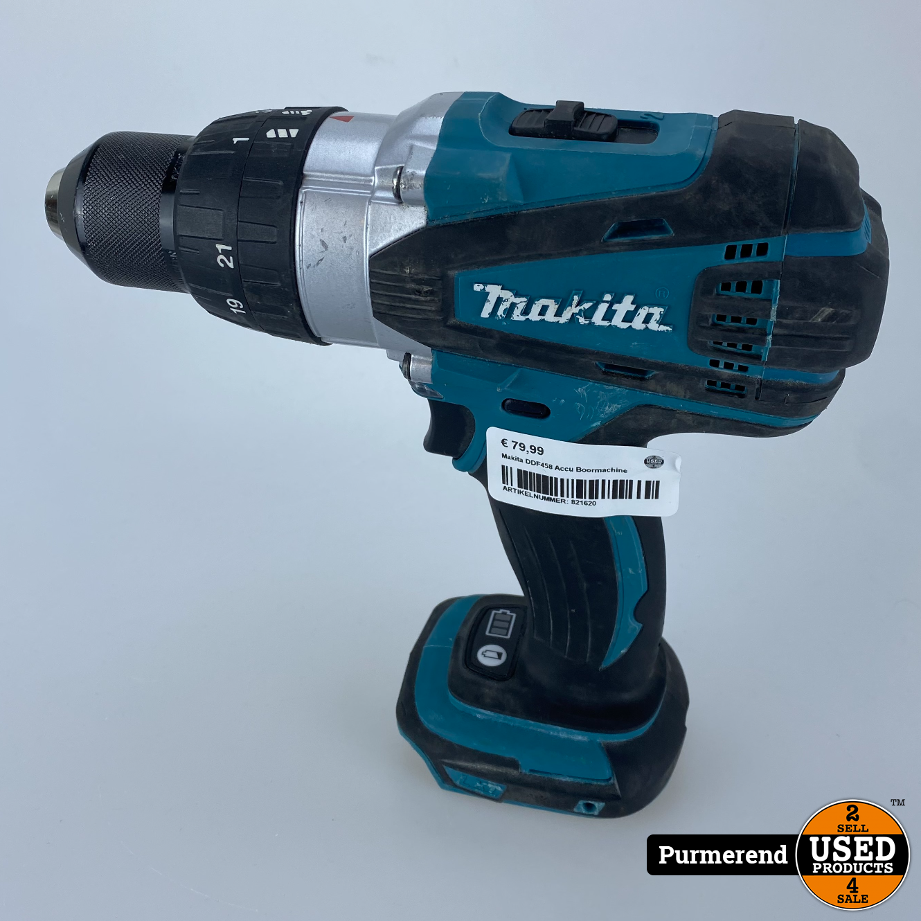 Makita DDF458 Accu Boormachine - Used Products Purmerend
