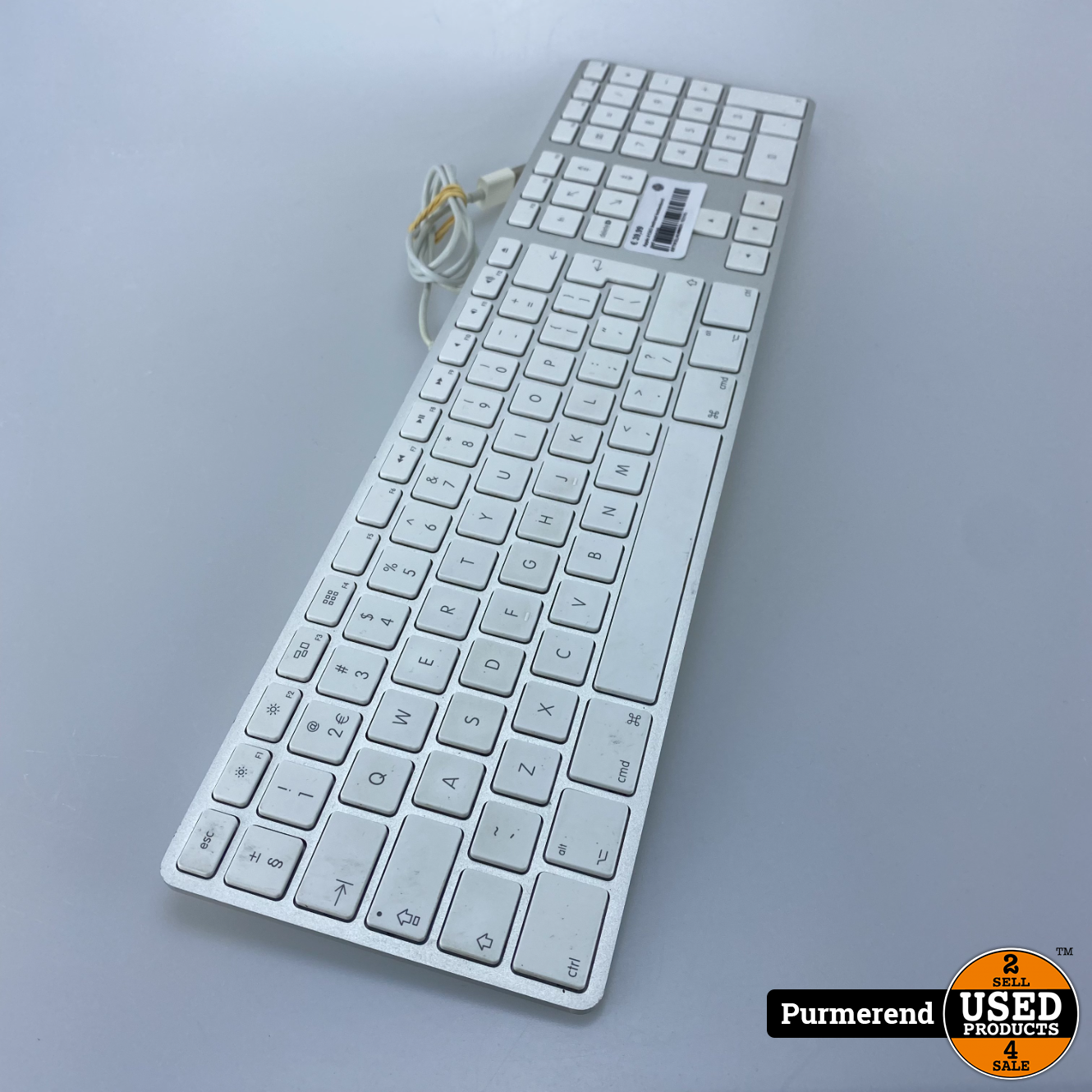 Vader fage Winkelier Leidinggevende Apple A1243 bedraad toetsenbord met numeriek - Used Products Purmerend