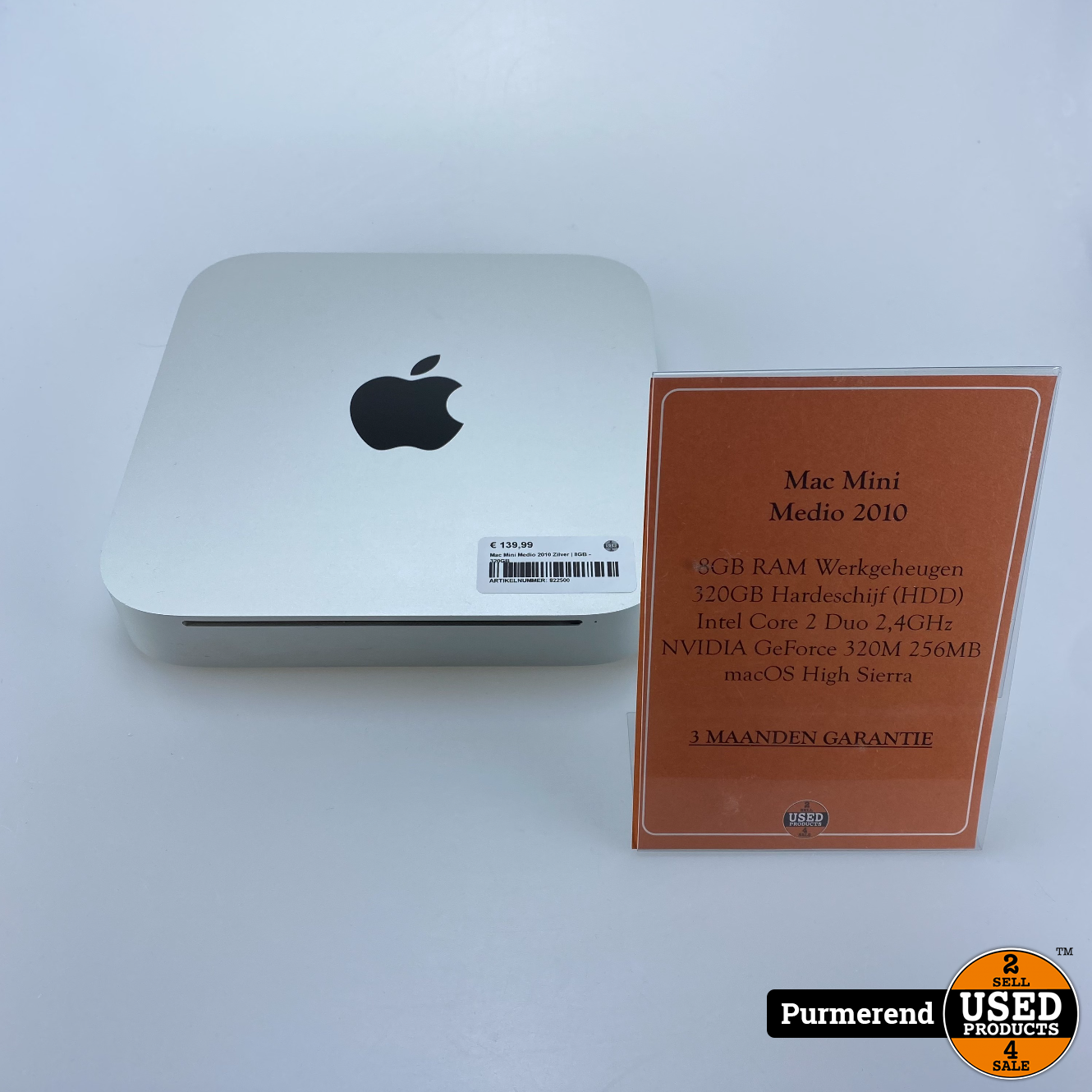 Mac mini mid 2010 8GB 500GB