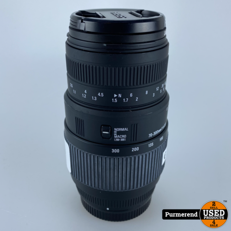 Sigma 70-300mm 1:4-5.6 Tele-Macro Lens voor Sony