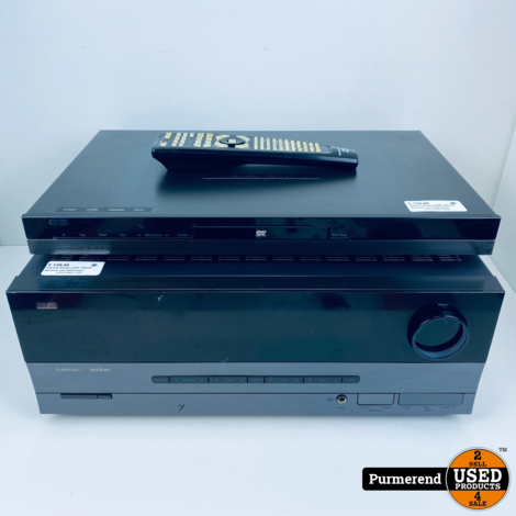 Harman Kardon AVR 138/230 Receiver met DVD player