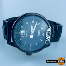 Seiko Seiko 6N76-00H0 Stainless Steel 100M Heren Horloge