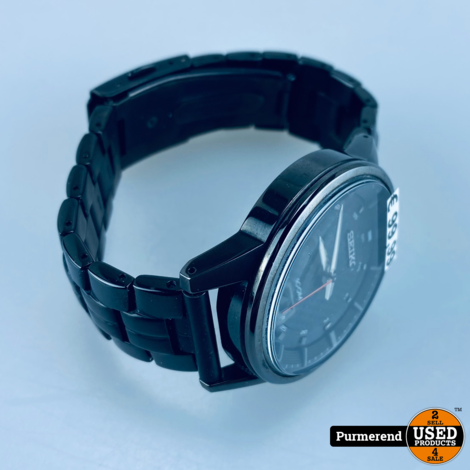 Seiko 6N76-00H0 Stainless Steel 100M Heren Horloge