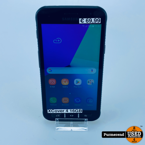 Samsung Galaxy XCover 4 16GB Zwart