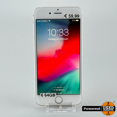 iPhone 6 64GB Zilver