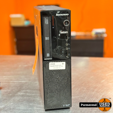 Lenovo ThinkCentre Edge E73 SFF (10AW009TMH) | i5 4th gen - 8GB - 64GB