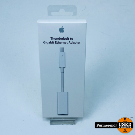 Apple Thunderbolt to Gigabit Ethernet adapter | Nieuw in seal