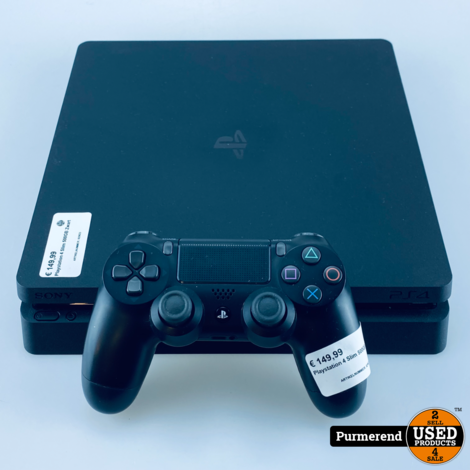 Playstation 4 Slim 500GB Zwart