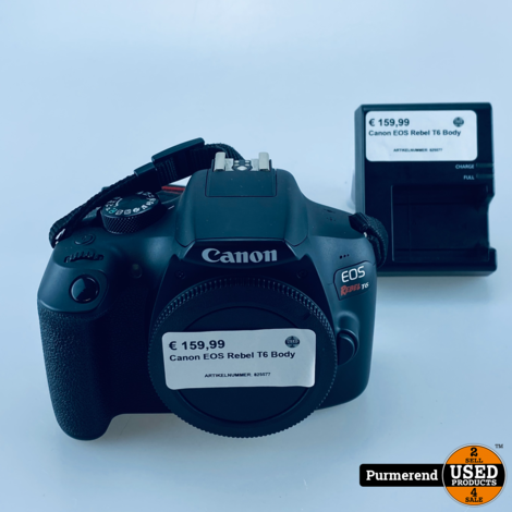 Canon EOS Rebel T6 Body