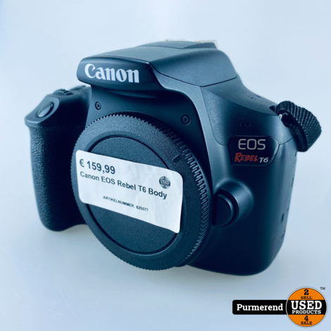 Canon EOS Rebel T6 Body