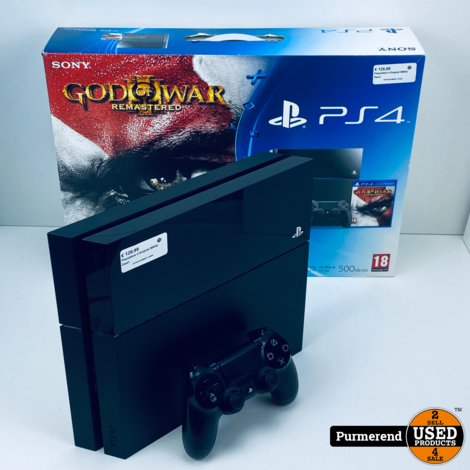 Playstation 4 Original 500Gb Zwart