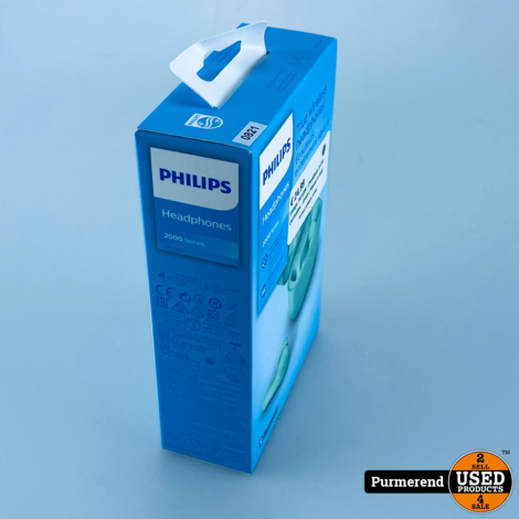 Philips TAT2206 - Draadloze In-Ear Oordopjes - Groen | Nieuw in seal