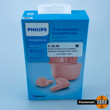 Philips TAT2236 In-ear Draadloze Bluetooth Oordopjes Roze | Nieuw