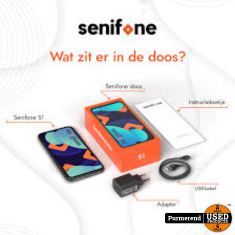 Senifone S1 32GB Senioren Smartphone Zwart | Nieuw in Doos