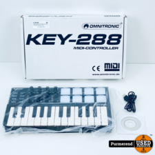 OMNITRONIC KEY-288 MIDI Controller - Keyboard | Nieuw uit doos