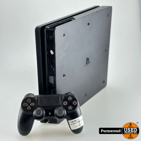 Playstation 4 Slim 1TB Zwart | Zie omschrijving