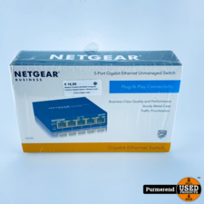 Netgear ProSafe GS105GE Compacte 5-poorts Gigabit Switch | Nieuw in seal