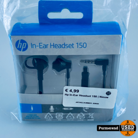 Hp In-Ear Headset 150 | Nieuw