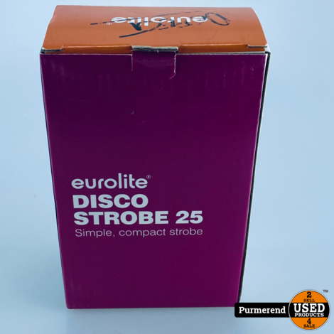 EUROLITE LED Stroboscoop - Discolamp - Led Strobe 20w