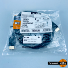 Lenovo Lenovo 2.0m HDMI Zwart | Nieuw