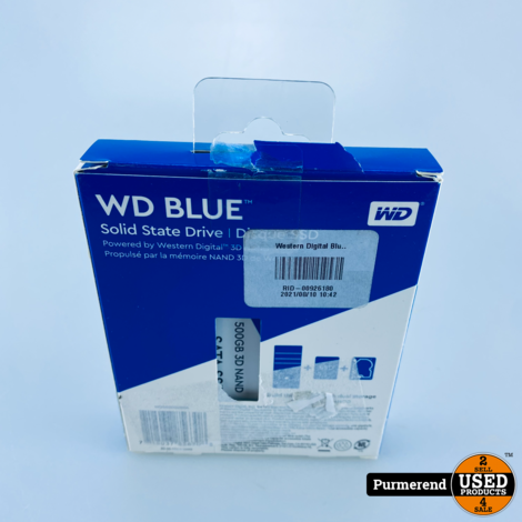 Western Digital WD Blue 3D NAND SSD 500GB | Nieuw uit doos