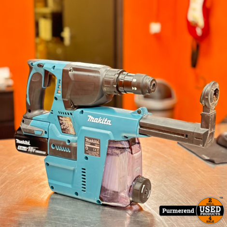 Makita DHR243JW Combihamer Met Ingebouwde Stofzuiger | Nette staat