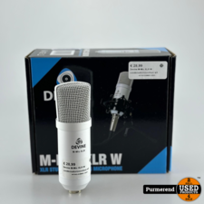 Devine M-Mic XLR W condensatormicrofoon wit