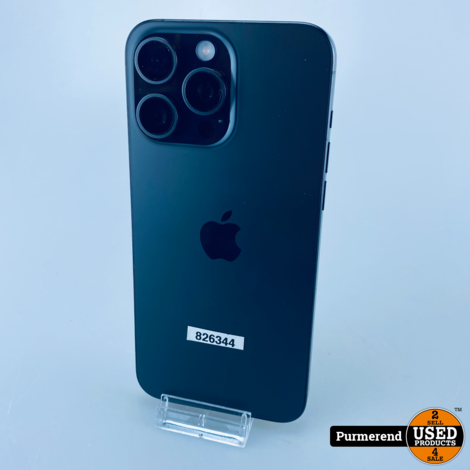 iPhone 15 Pro Max 256GB Black Titanium | Nette staat