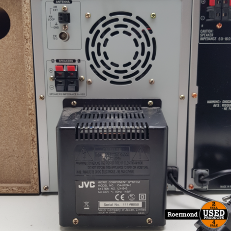 JVC UX-G38 + UX-G45 Micro System I ZGAN