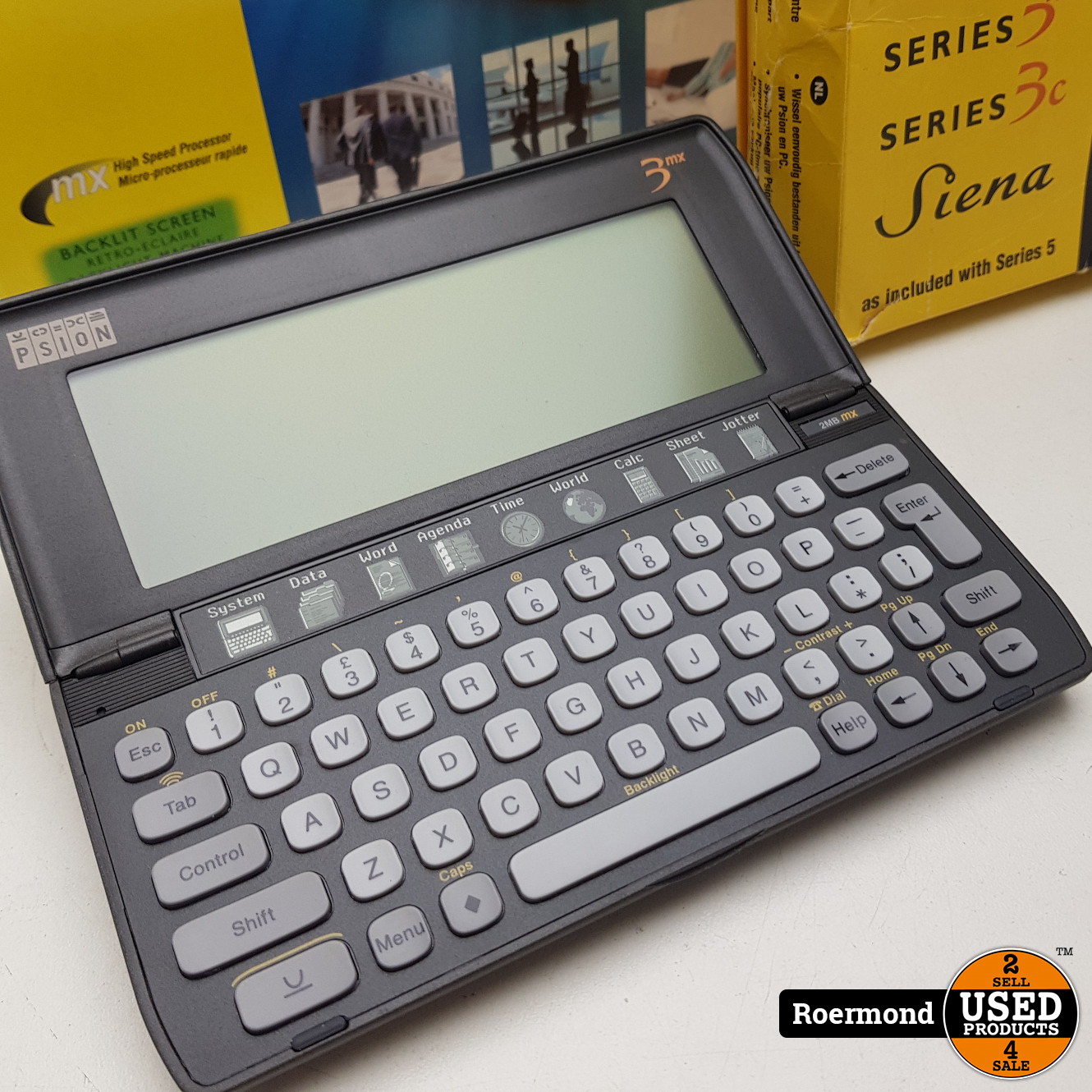 Gastheer van Westers premie Psion 3MX Palmtop Computer Compleet - Used Products Roermond