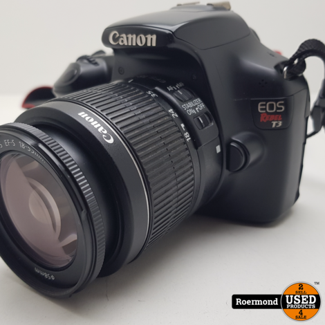 Canon Rebel T3 + Kitlens EFS 18-55