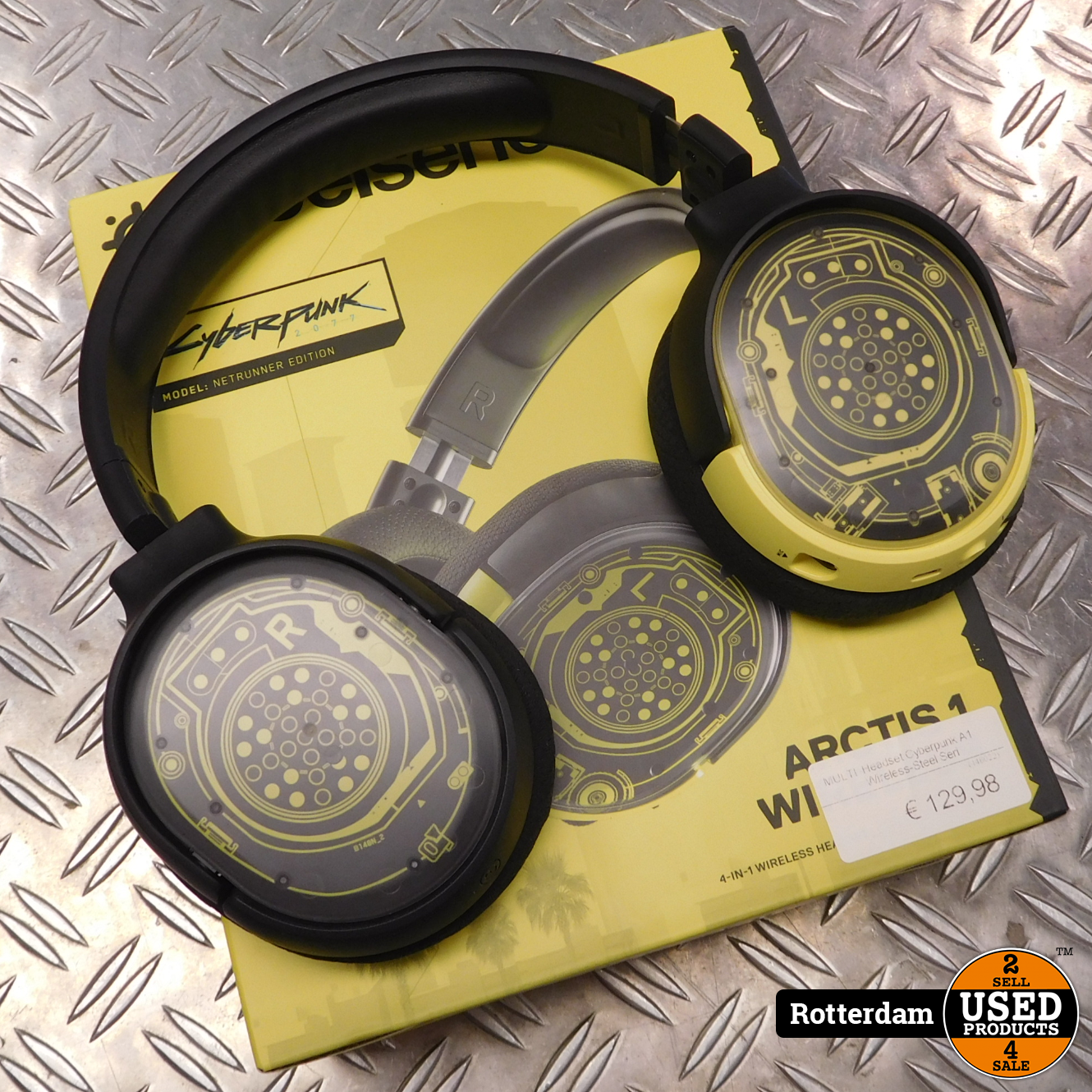 Steelseries Arctis 1 Wireless Cyberpunk Edition Used Products Rotterdam