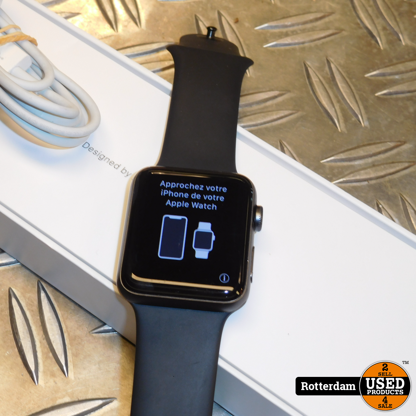 Apple Watch 3 SERIE 42MM - Zwart - Used Products Rotterdam