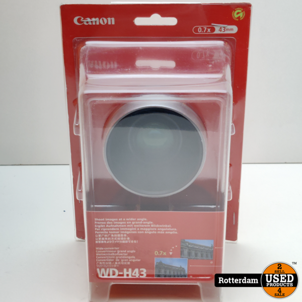 canon Canon WD-H43 Groothoek-converter - Used Products Rotterdam