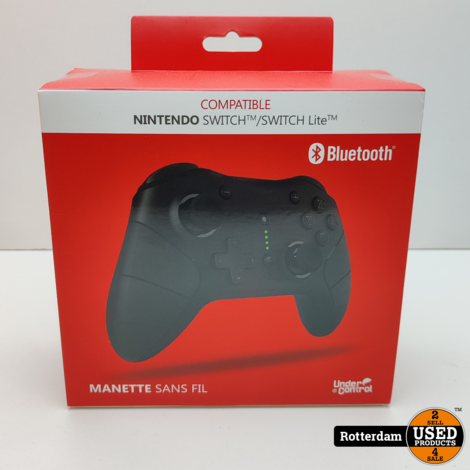 Draadloze bluetooth controller voor de Switch -zwart