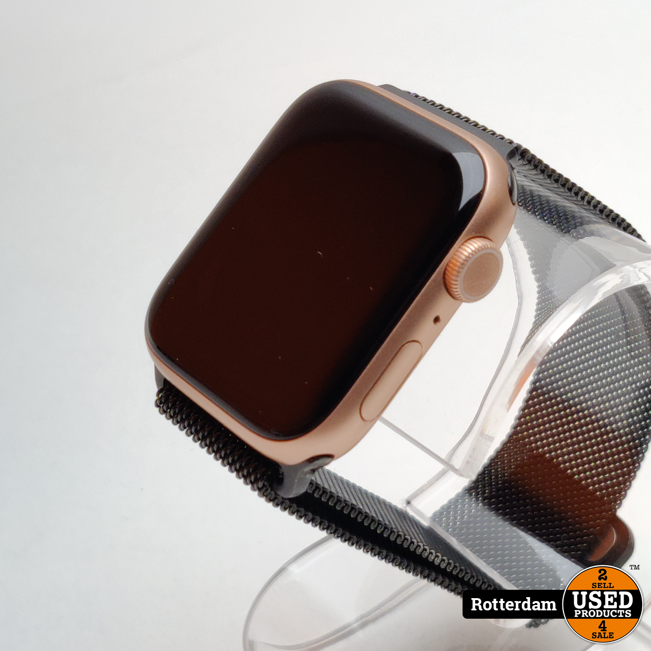 Apple Watch 6 44MM - stalen bandje met magneetsluiting - Grijs - Used  Products Rotterdam