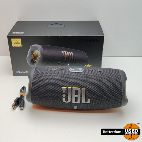 JBL Charge 5 Zwart - Draagbare Bluetooth Speaker - Tomorrowland Edition