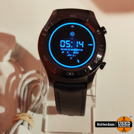 HUAWEI Watch 2 (Bluetooth) Smartwatch met zwarte sportband