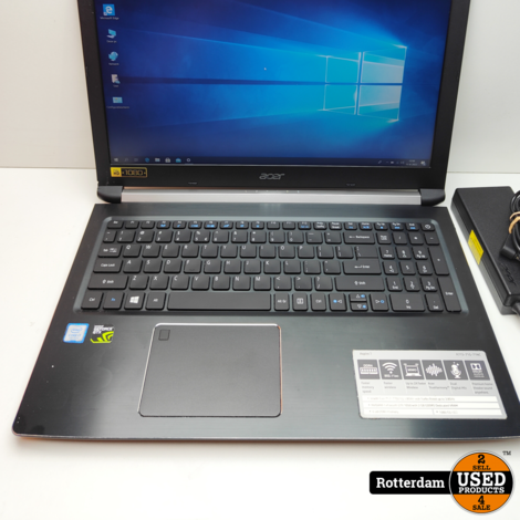 Acer Aspire A715-71G - i7 - 240GB SSD  - Nvidia Geforce GTX 1050