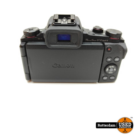 Canon PowerShot G1X MARK III , Zwart - Met Garantie