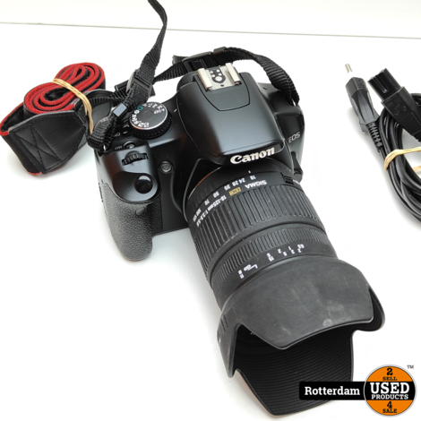 Canon EOS 450D - 18-125mm lens - Met Garantie