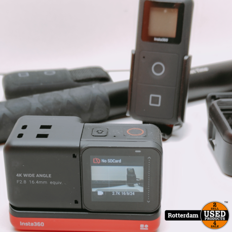 Insta360 ONE R 4K Edition - Action cam - Rood/Zwart