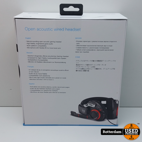 Sennheiser GSP 500 - Over-ear Game koptelefoon - Zwart